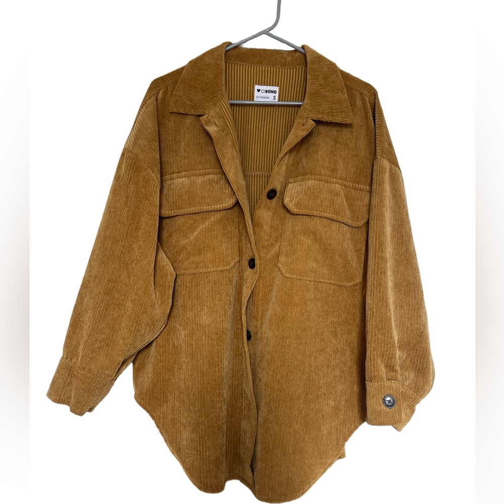 C/SONO oversized corduroy shirt